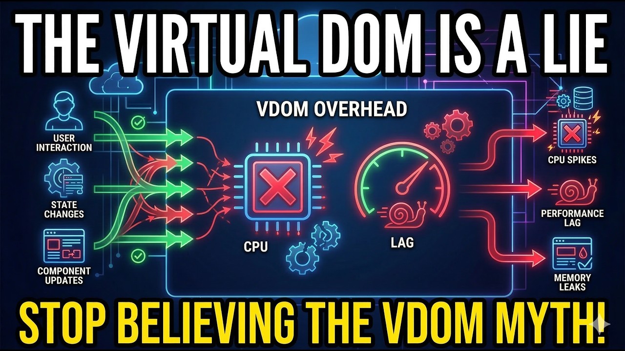 The Virtual DOM is a Lie