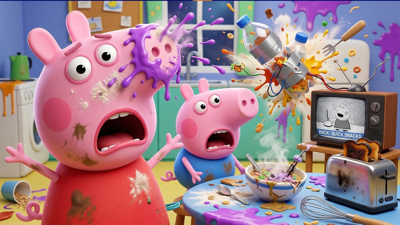 Peppa Pig’s Crazy Internet Life Hacks Go Wrong 🐷💻 What Happens in Real Life? 😱 | Peppa Pig Animation