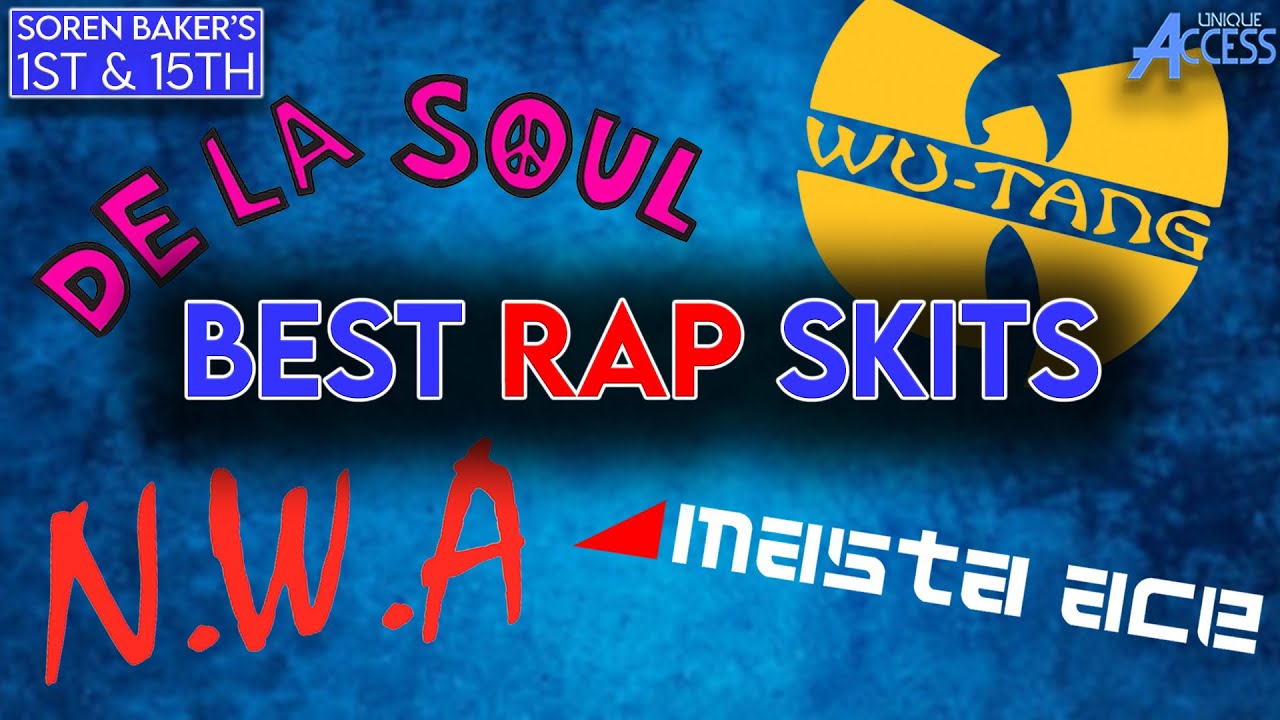 Best Rap Skits with N.W.A, De La Soul, Masta Ace, Wu-Tang Clan, Kwame | 1st & 15th | #Rap #HipHop