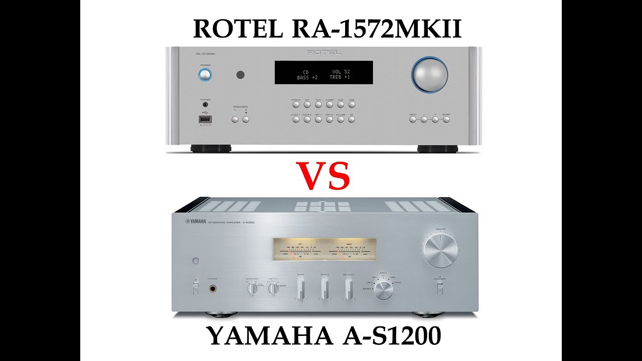 ① [Sound Battle] ROTEL RA-1572MKII vs YAMAHA A-S1200 (+ELAC VELA BS403 speaker) Maroon 5 - This Love