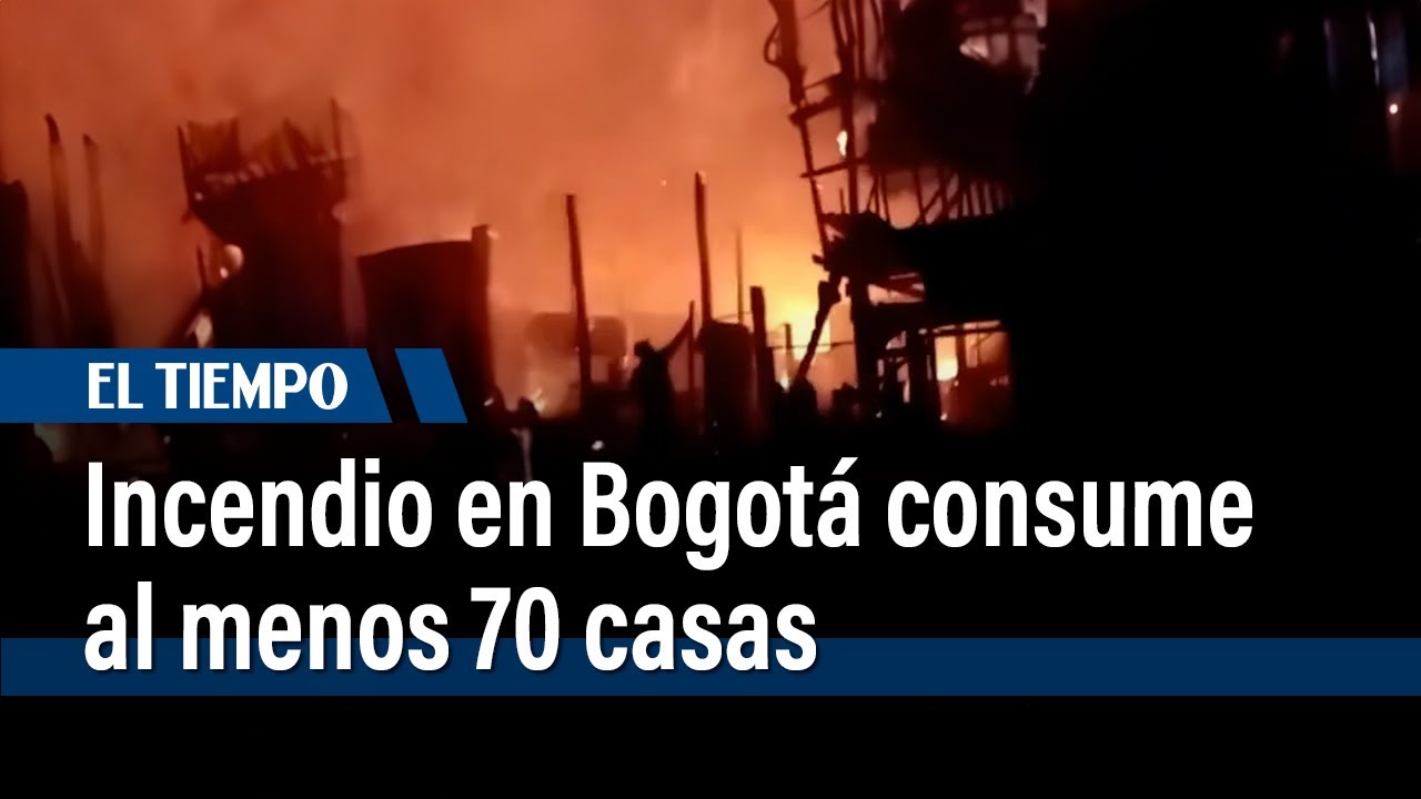 Incendio en barrio Ramírez consume 70 casas: ocurrió por cilindro de gas | El Tiempo