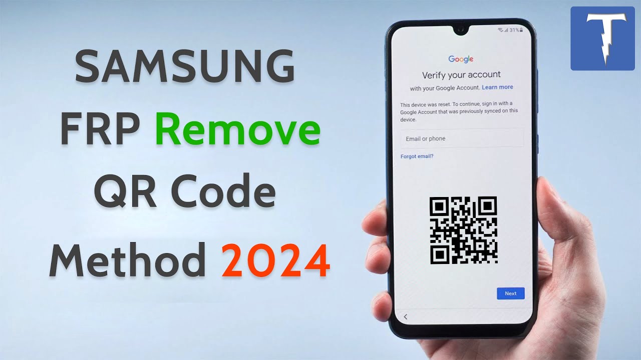 New method SAMSUNG FRP Remove via QR Code 2024 | Any bit | Any Security 100%