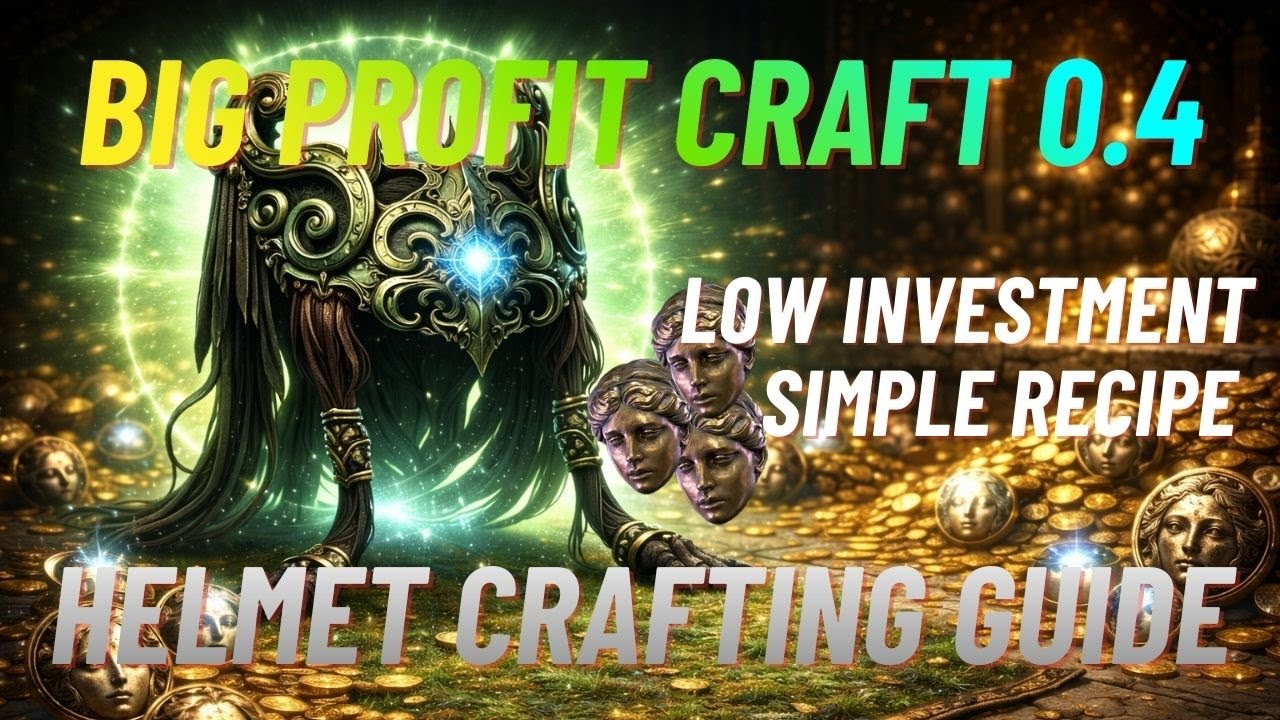 How to Craft Energy Shield Helmets for Profit | PoE 2 0.4