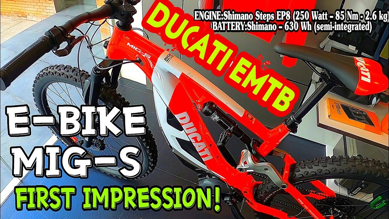 DUCATI MIG-S EMTB | Grabe ang ganda mo pala!