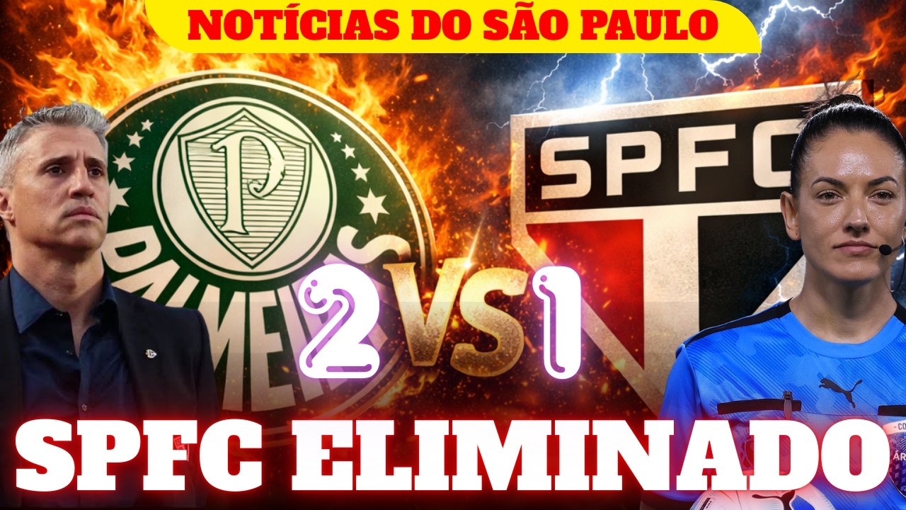 CRESPO ERROU FEIO! P&Oacute;S JOGO PALMEIRAS 2 X 1 S&Atilde;O PAULO, PAULIST&Atilde;O 2026
