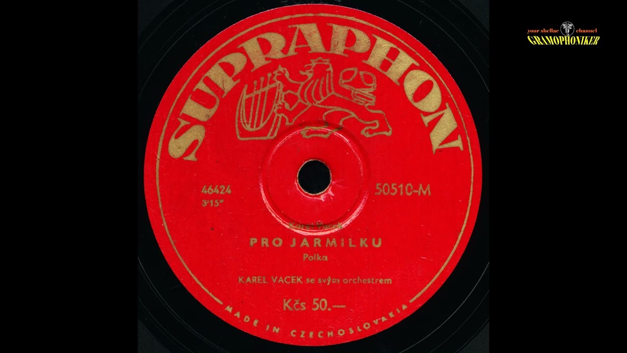 Karel Vacek und sein Orchester - Pro Jarmilku (Zwei Tr&auml;nen) - Polka - Vacek - Supraphon - ca. 1951