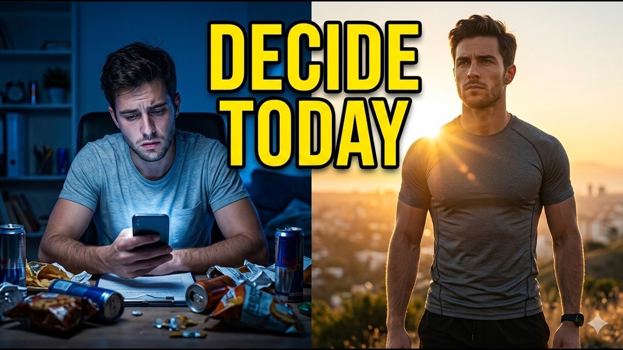 DECIDE TODAY OR REGRET TOMORROW (Motivational Speech) Focus 1% Better Everyday