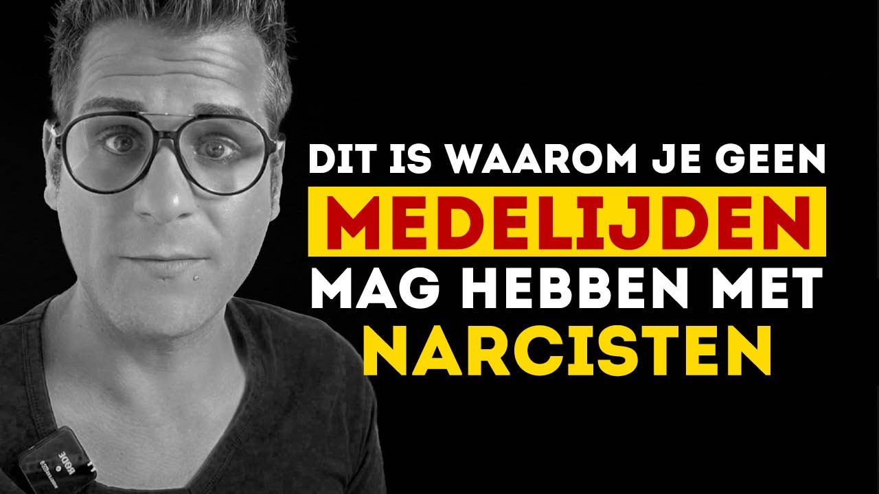 Medelijden met een narcist? Waarom je dat NIET MAG hebben