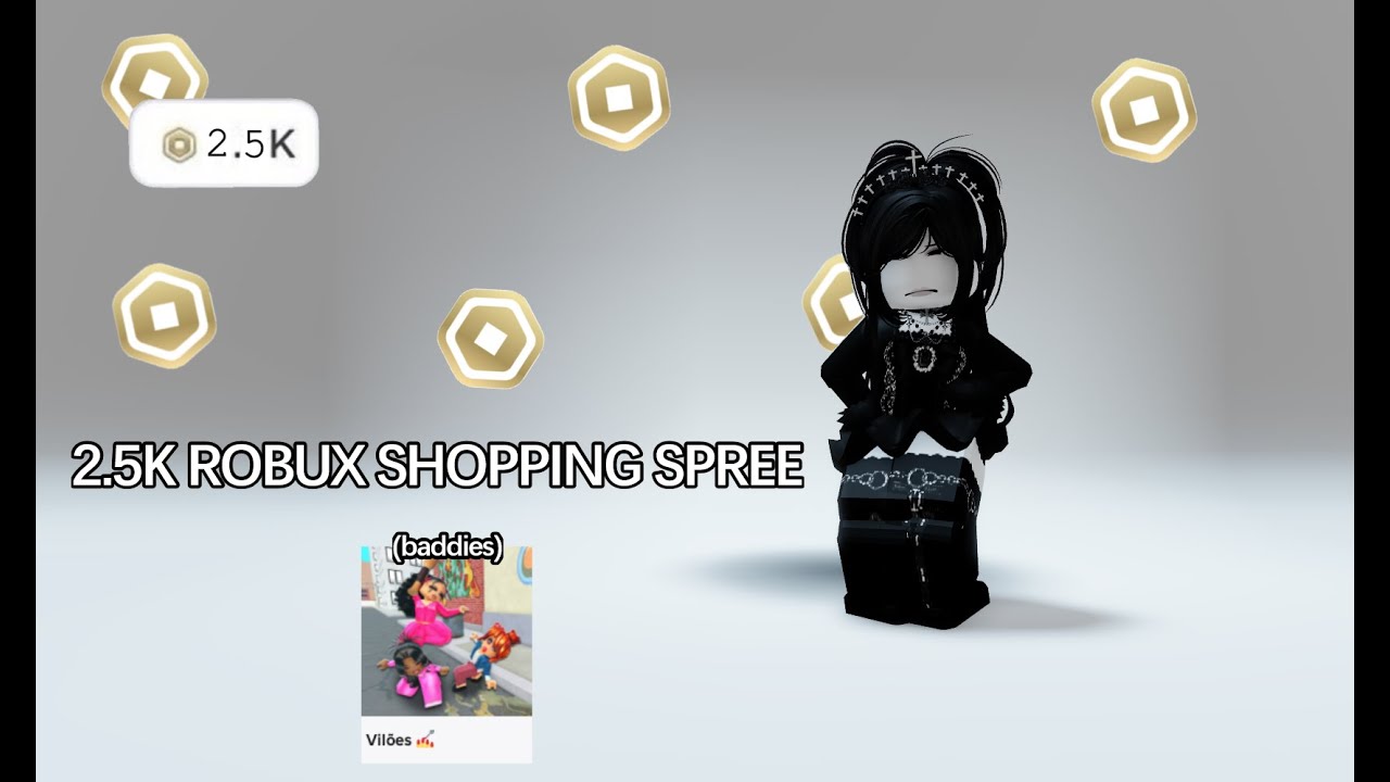 2.5K ROBUX SHOPPING SPREE! (baddies, outfit, etc.)