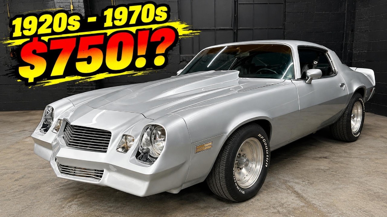 20 Rare Classic Cars For Sale | From Just $750 | 1920s&ndash;1970s!
