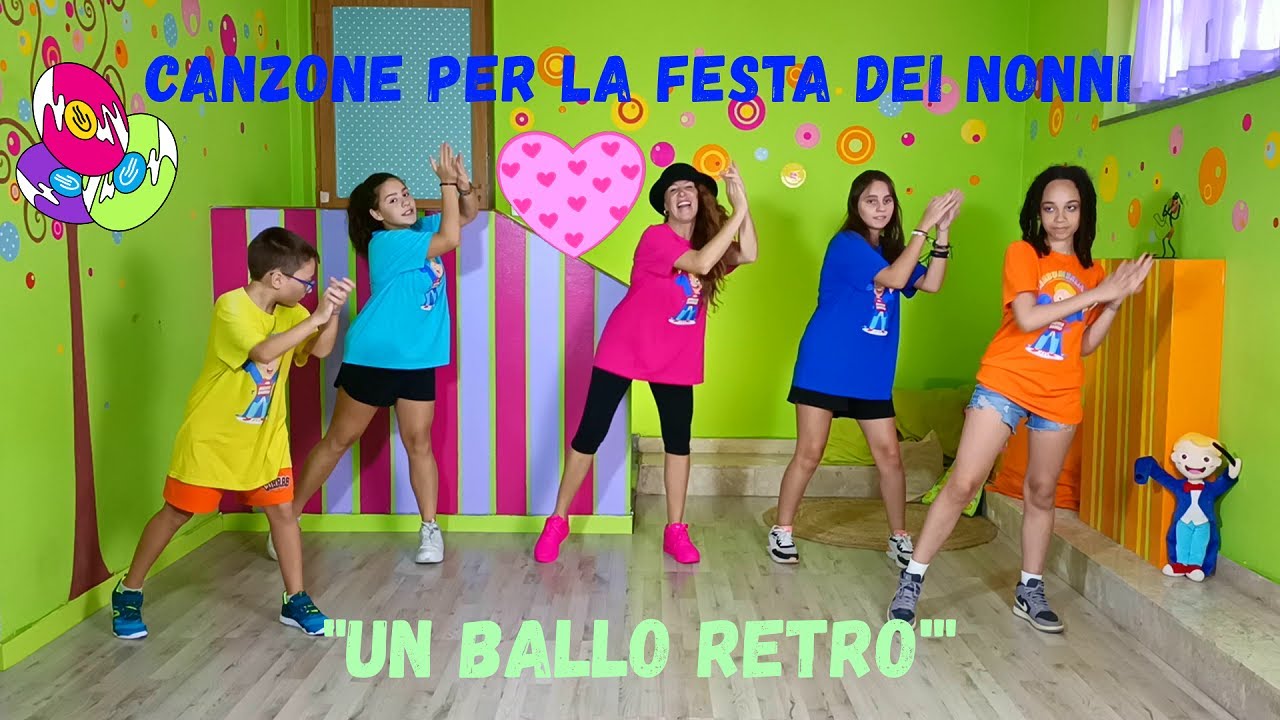 ❤🎵CANZONE PER LA FESTA DEI NONNI PER BAMBINI DELL'INFANZIA E PRIMARIA - 