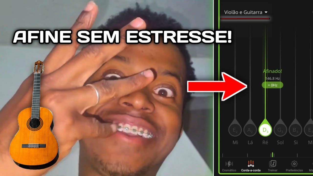 Como afinar Violão com Aplicativo do Cifra Club pelo Celular