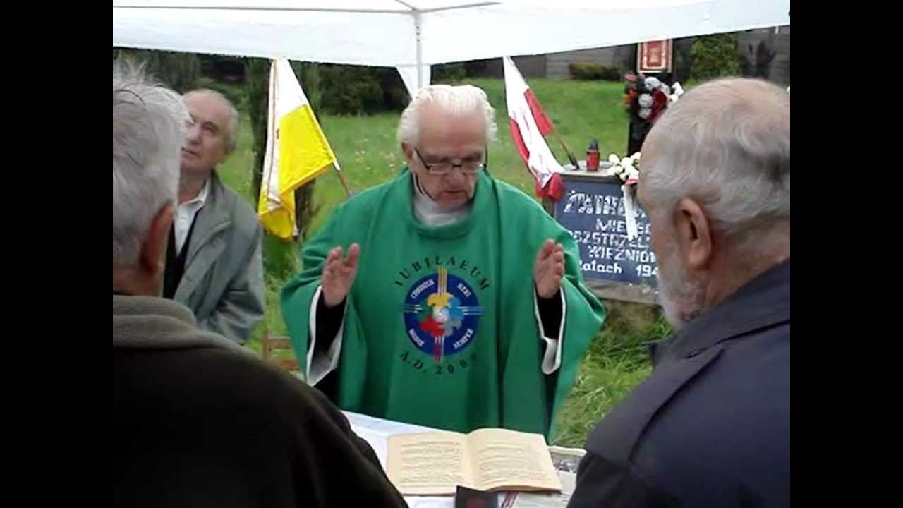 15.05.2011 OŚWIĘCIM - MSZA ŚWIĘTA NA ŻWIROWISKU, APEL DO POLAK&Oacute;W PANA KAZIMIERZA ŚWITONIA.