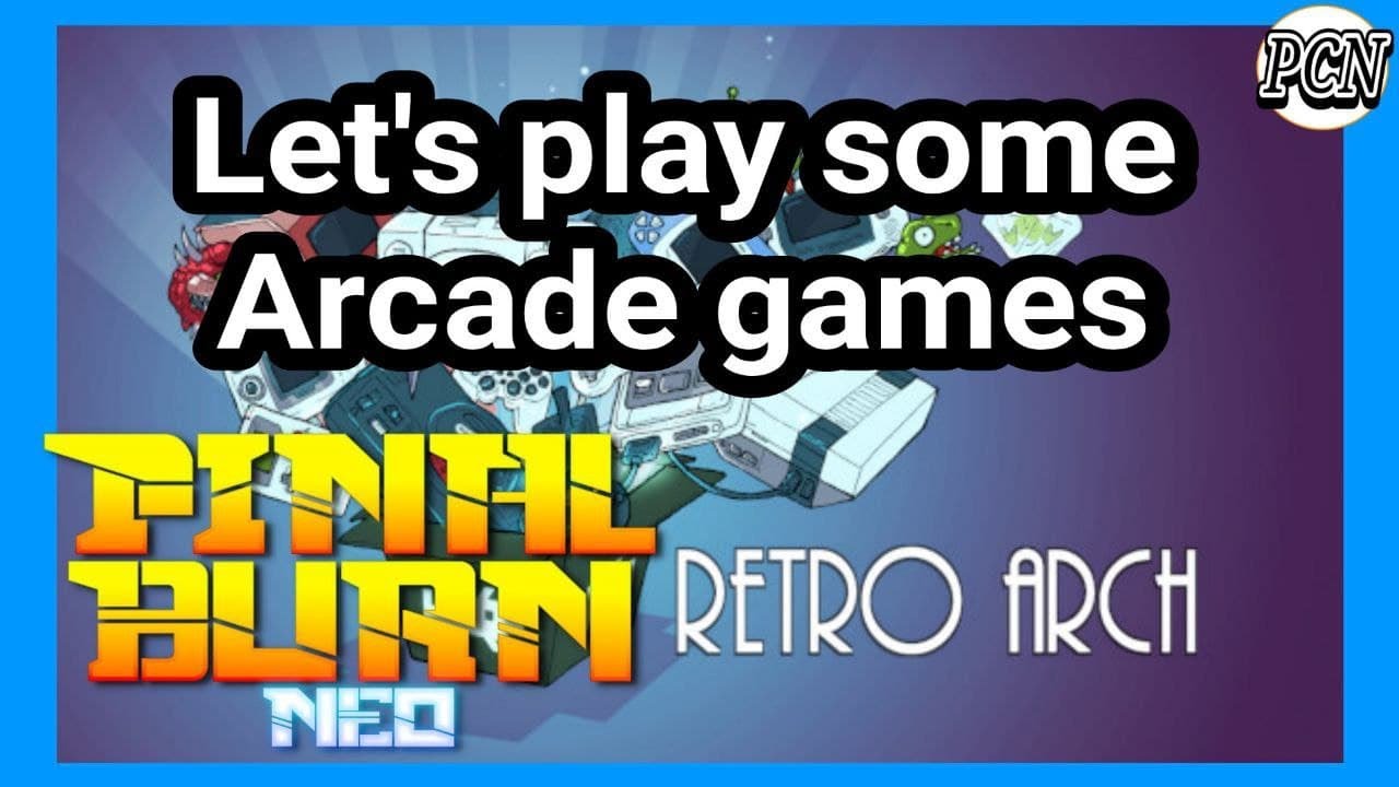 Let's play some Arcade games on Retroarch Final Burn Neo (edit from Twitch stream)