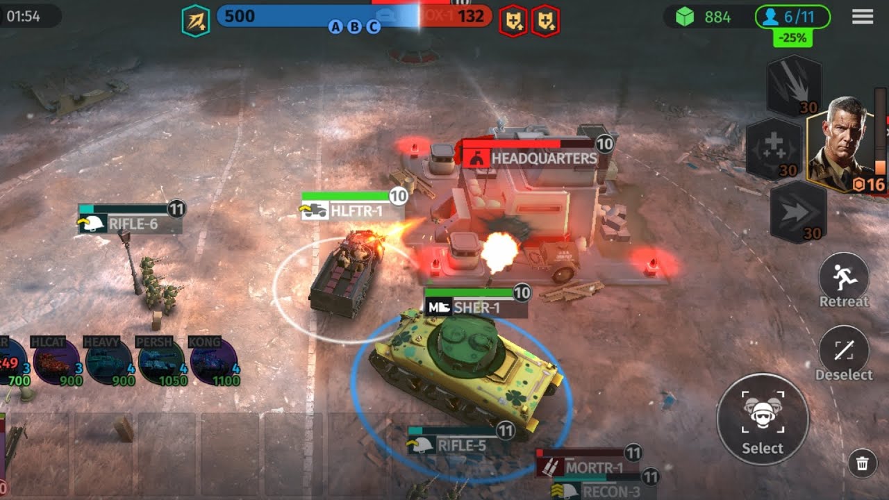USA 🇺🇲 gameplay WWA RTS 