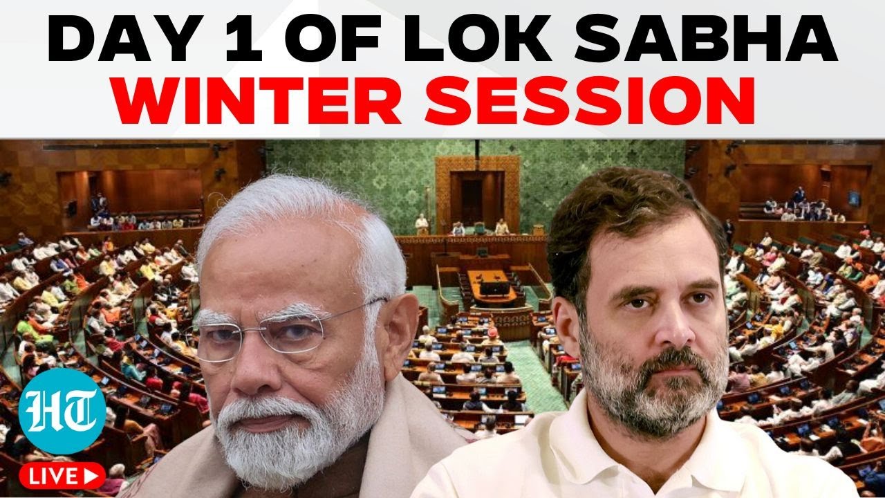 Lok Sabha LIVE: Parliament Winter Session Begins; Wafq Act (Amendment) Bill On Agenda | NDA |INDIA