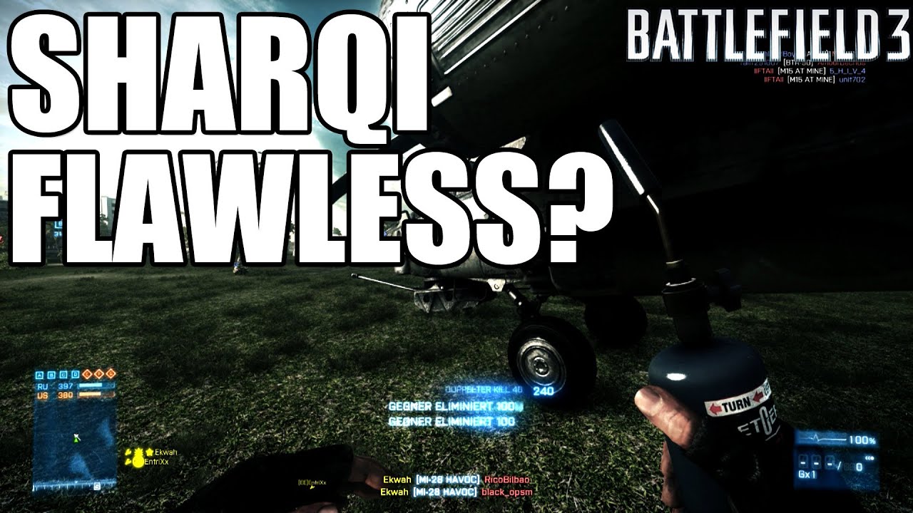 Sharqi Heli FLAWLESS? | Battlefield 3 Ekwah
