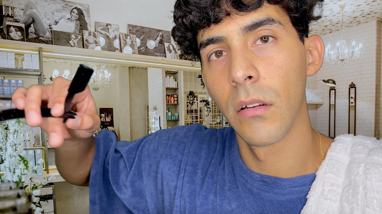 [ASMR] Face shaving treatment (Roleplay)