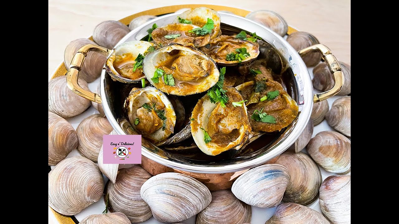 Masala Clam Curry | Marathi Style Clam Curry | Talla Masala Clams | Spicy Clam Curry | Masala Clams