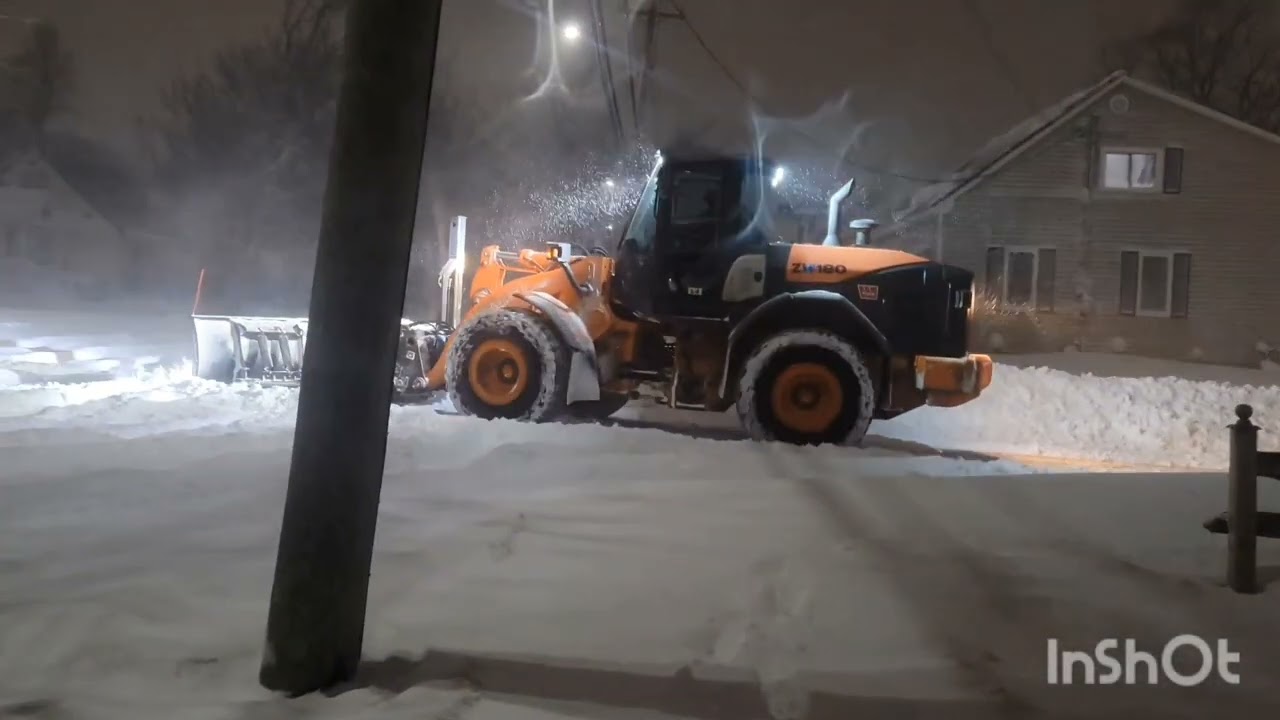 From stillness to snow chaos! 