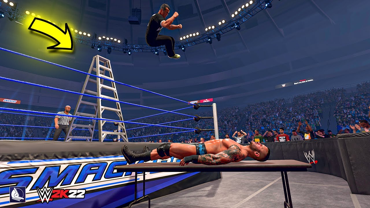 WWE 2K22: Epic Moments in the game #2 🤯🔥