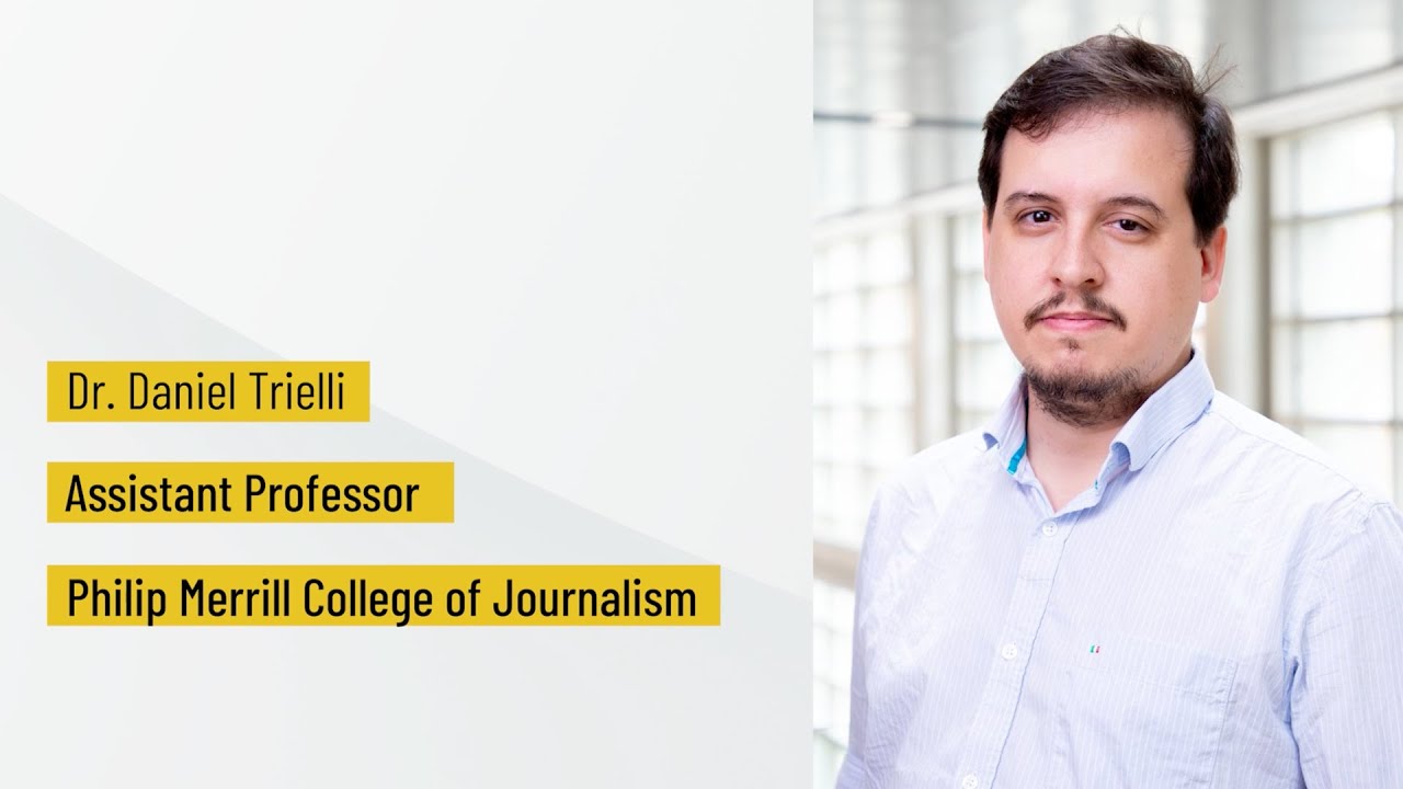 Search Mastery Speaker Series: Dr. Daniel Trielli - Mar 12, 2025 | UMD INFO College