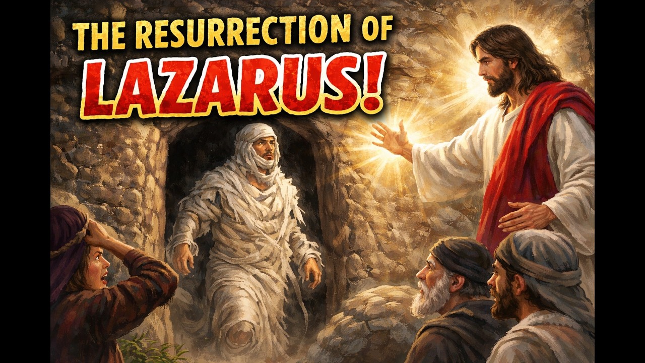Lazarus Raised from the Dead — A Miracle That Shocked the World