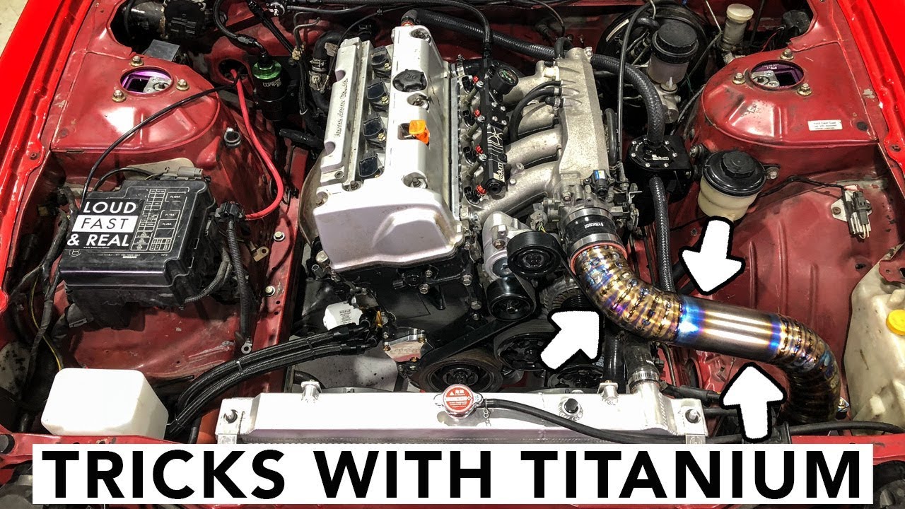 How To Build A Titanium Intake - Honda K-Swap 240