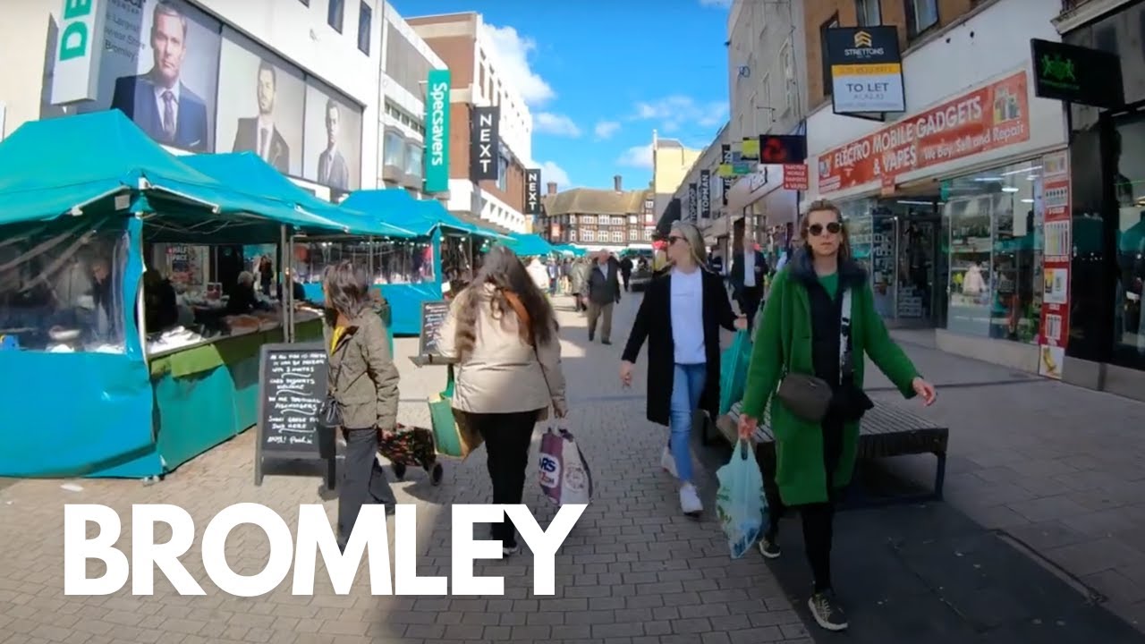 Bromley High Street - 4K Walking Tour
