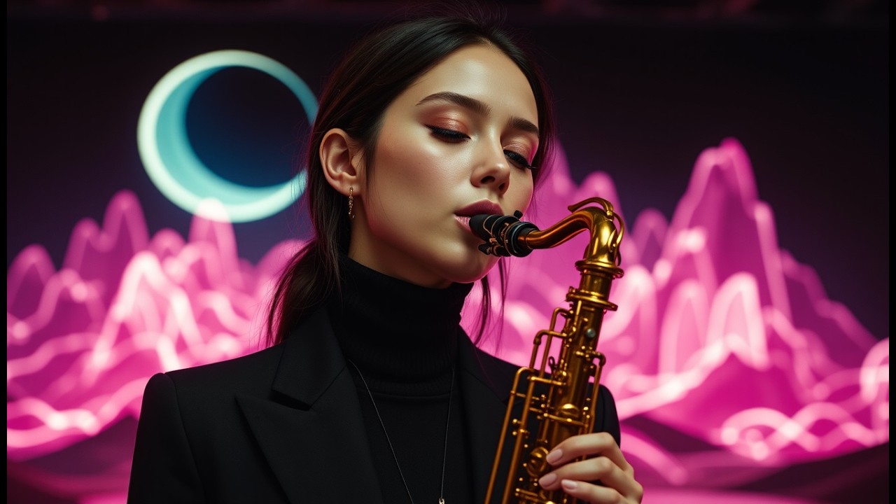 Velvet Skyline Saxophone: Smooth Background Music for Deep Creative Thinking