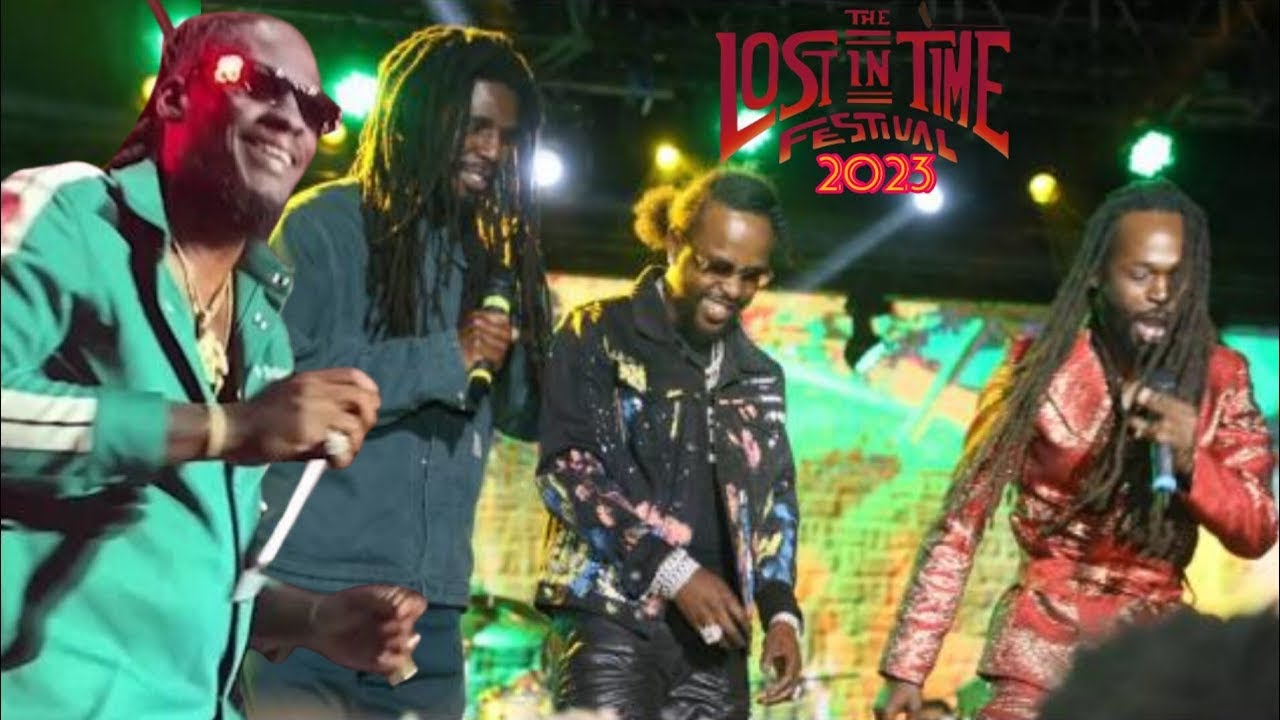 Popcaan, Chronixx, Aidonia, Jesse Royal With Epic Preferences At Lost In Time #dancehall #reggae #uk