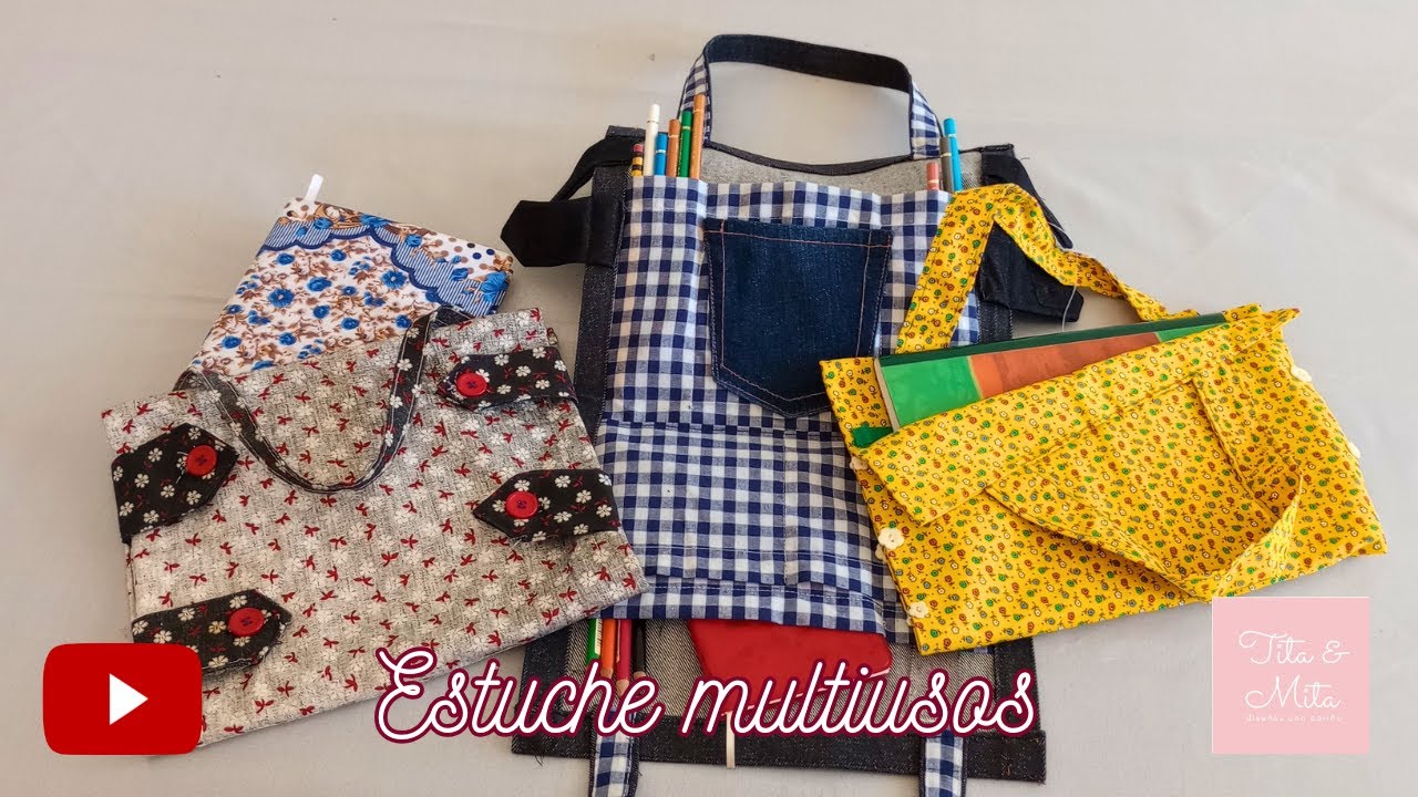 ✏️ ¡Estuche multiusos! ✏️ / Manualidades fáciles, rápidas y útiles / TITA Y MITA