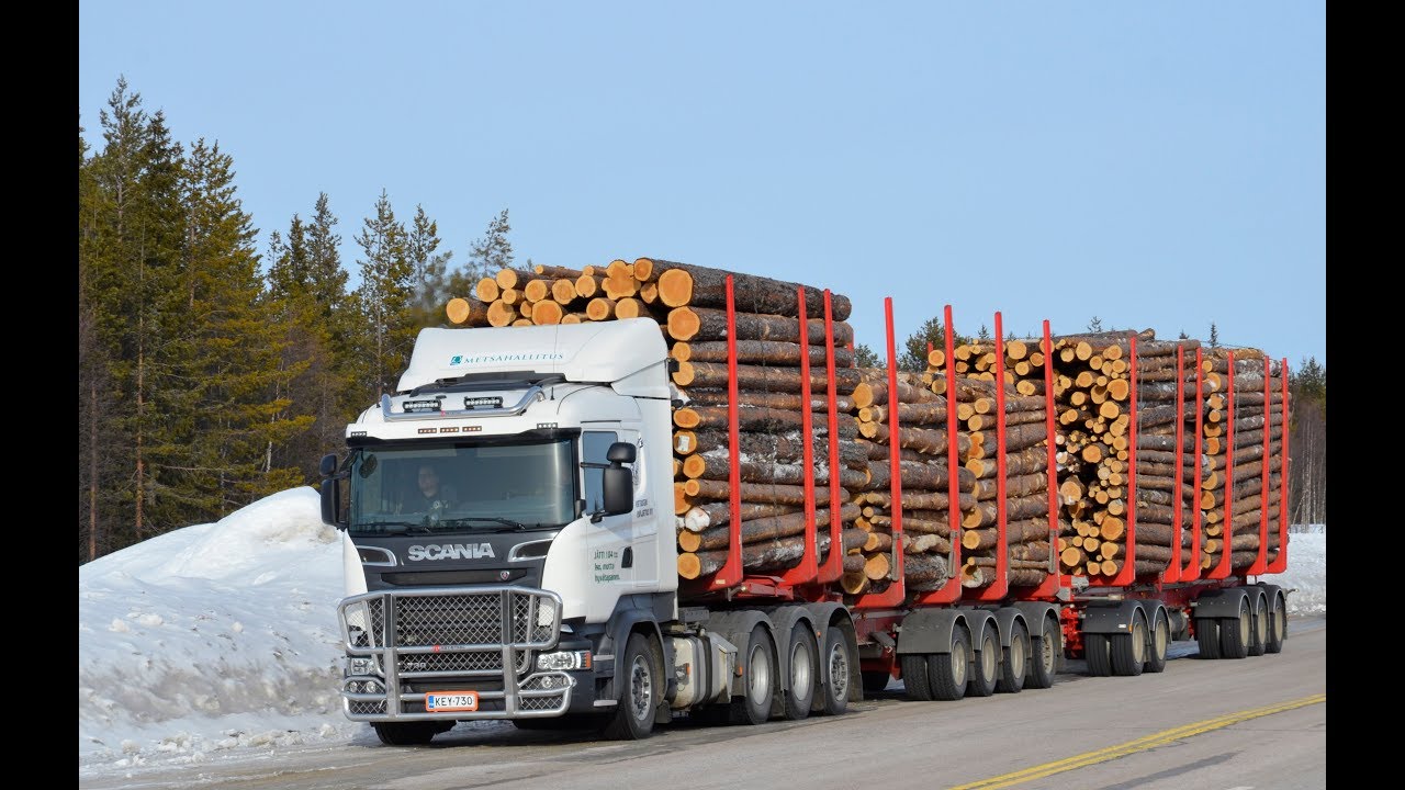Jätin matkassa - 104 tonninen jättirekka