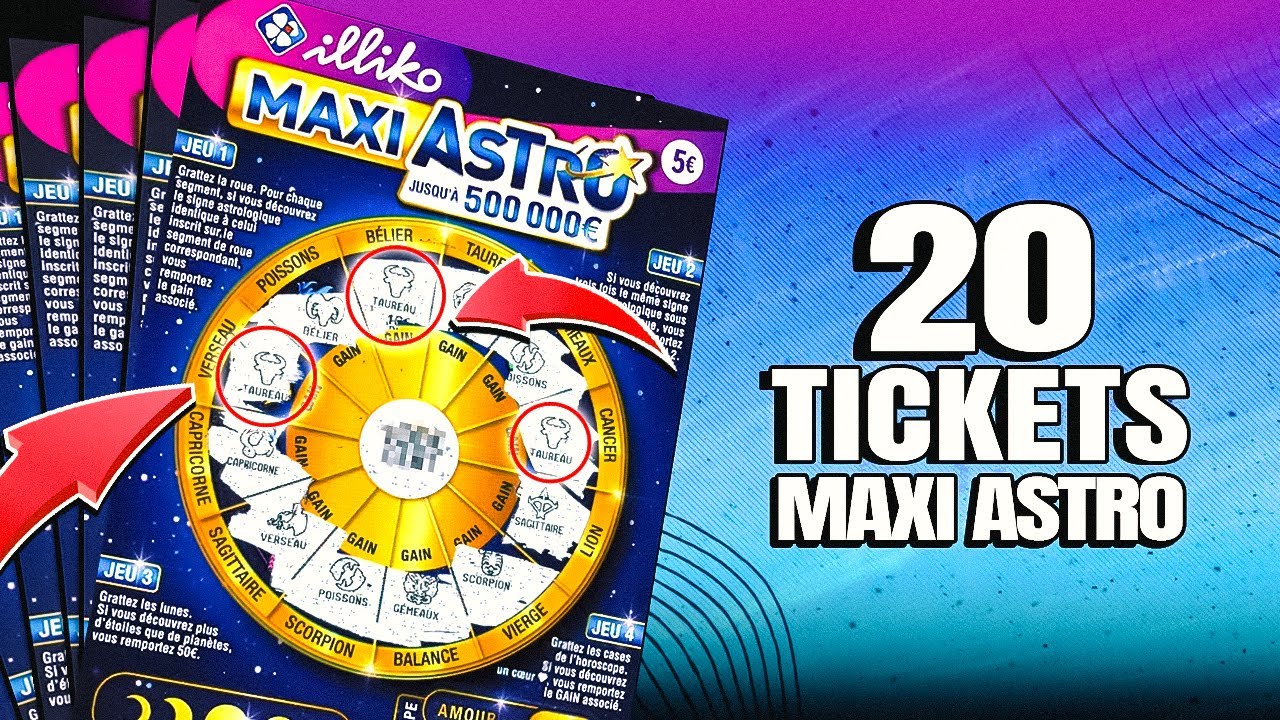 Je GRATTE 20 Maxi ASTRO 😱