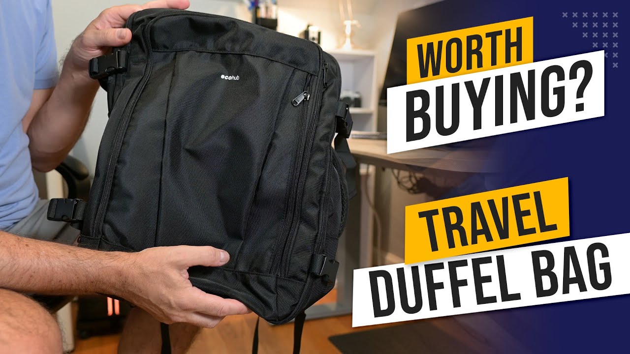 Ecohub Travel Backpack/Duffel Bag Review