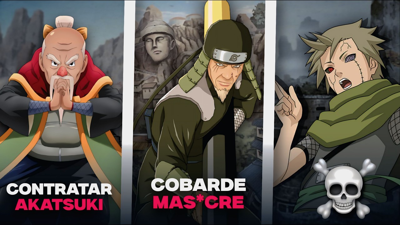 Los PEORES KAGES de cada ALDEA de NARUTO