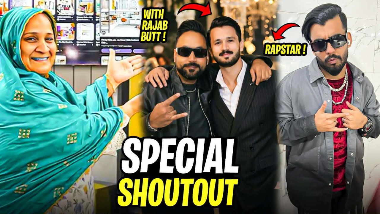 Rajab Butt ❤️ | Maa G Ka Special Shout-Out | Rajab Family Ki Mohabbat | MrMalikVlogz