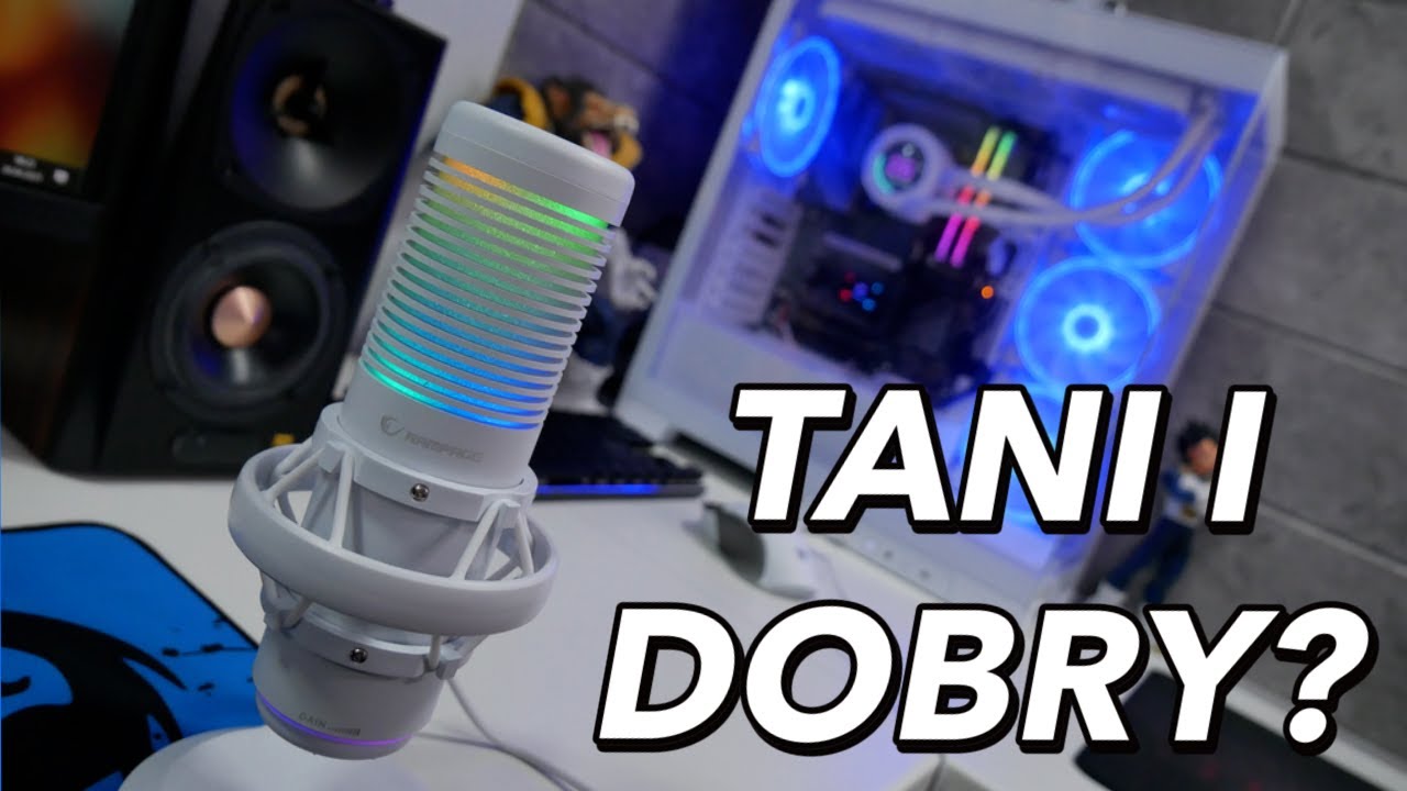 Najlepszy budżetowy mikrofon? Test biurkowego mikrofonu pojemnościowego na USB - Rampage Bemol