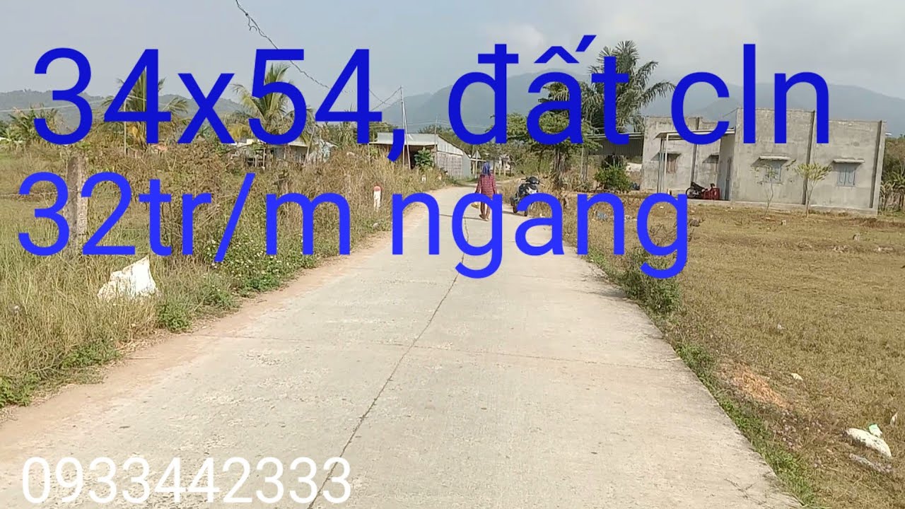 đất mặt tiền đường bê-tông dân cư đông đúc