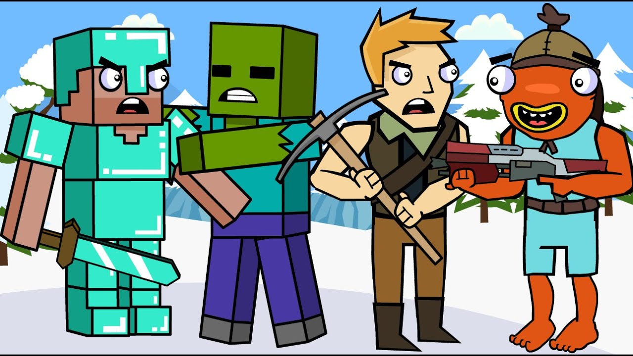 BEST MINECRAFT & FORTNITE ANIMATIONS OF 2021! | ArcadeCloud