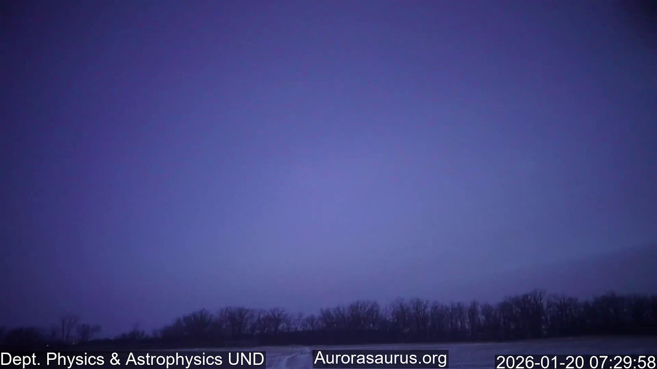 North Dakota Dual Aurora Camera (NoDDAC) Live Stream