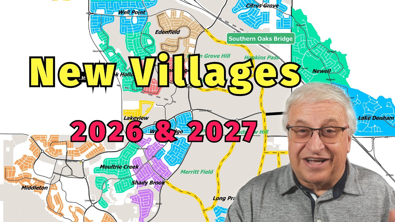NEW Villages Below The Turnpike 2026: BEST Future Villages & Golf Course Lots! | Location Guide