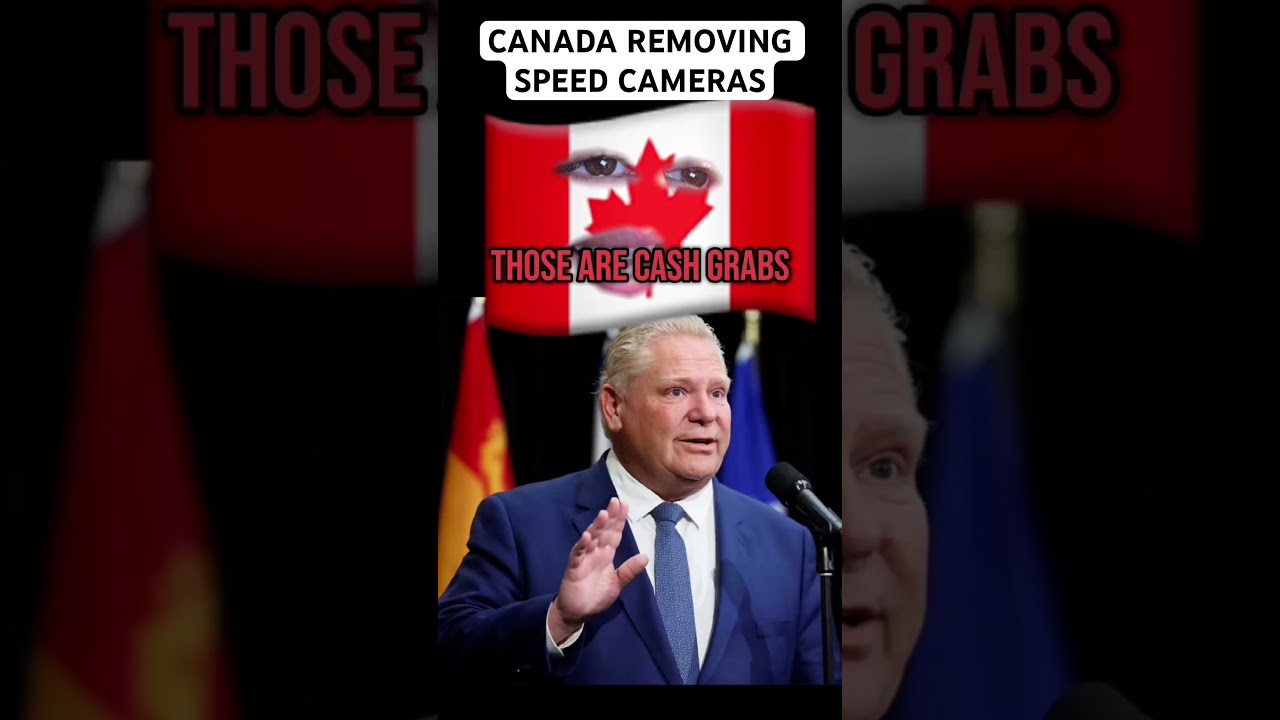 Canada Removing Speed Cameras