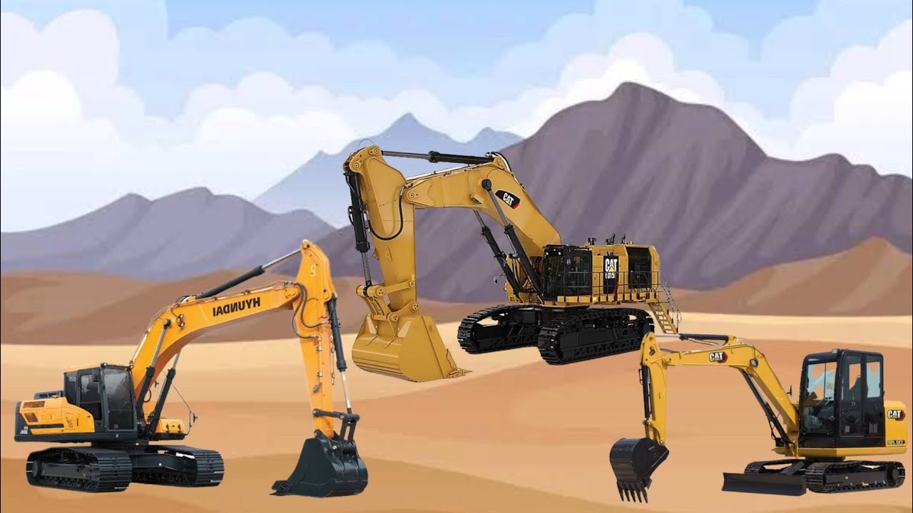 EXCAVATOR ‼️ ALAT BERAT PENGGALI DAN PENGERUK KEREN! | Heavy Equipment