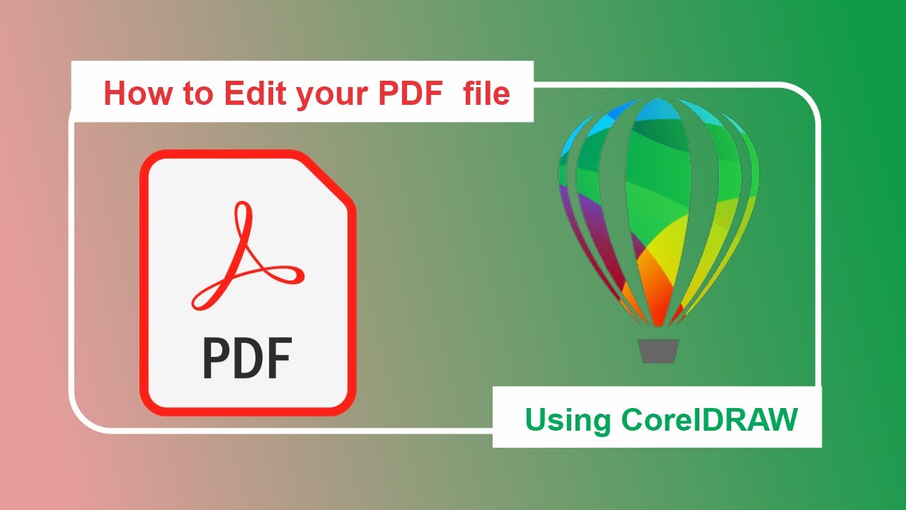 How to edit pdf using CorelDraw and save it with the exact text formatting.