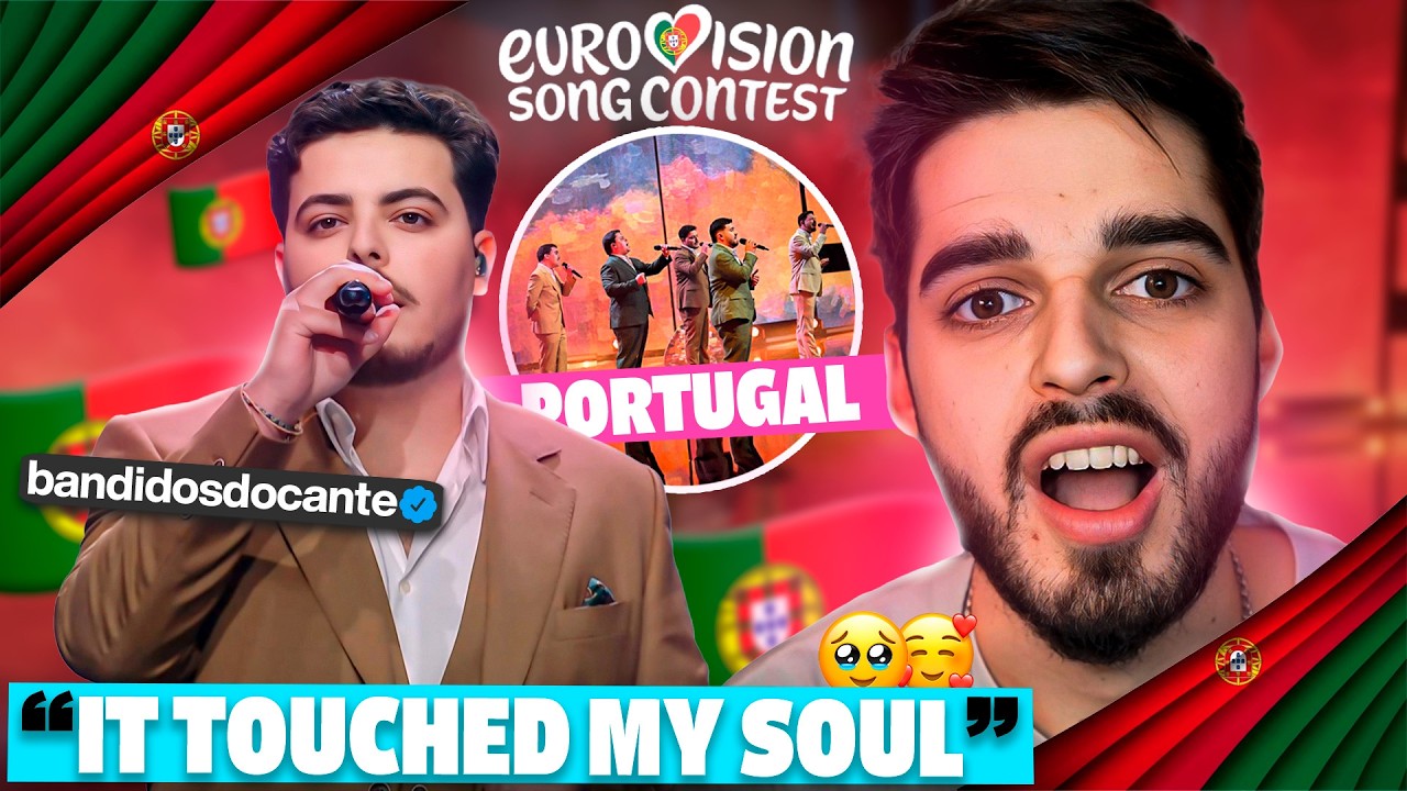 REACT TO Bandidos do Cante - Rosa | Portugal 🇵🇹 | National Final Performance | #Eurovision2026