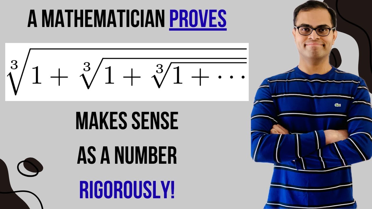 PROOF Infinite Nested CUBE Root Makes Sense! | Real Analysis for Beginners!