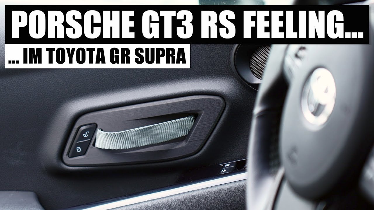 GT3 RS Türgriffe: So Wird Deine SUPRA Noch Besser!!