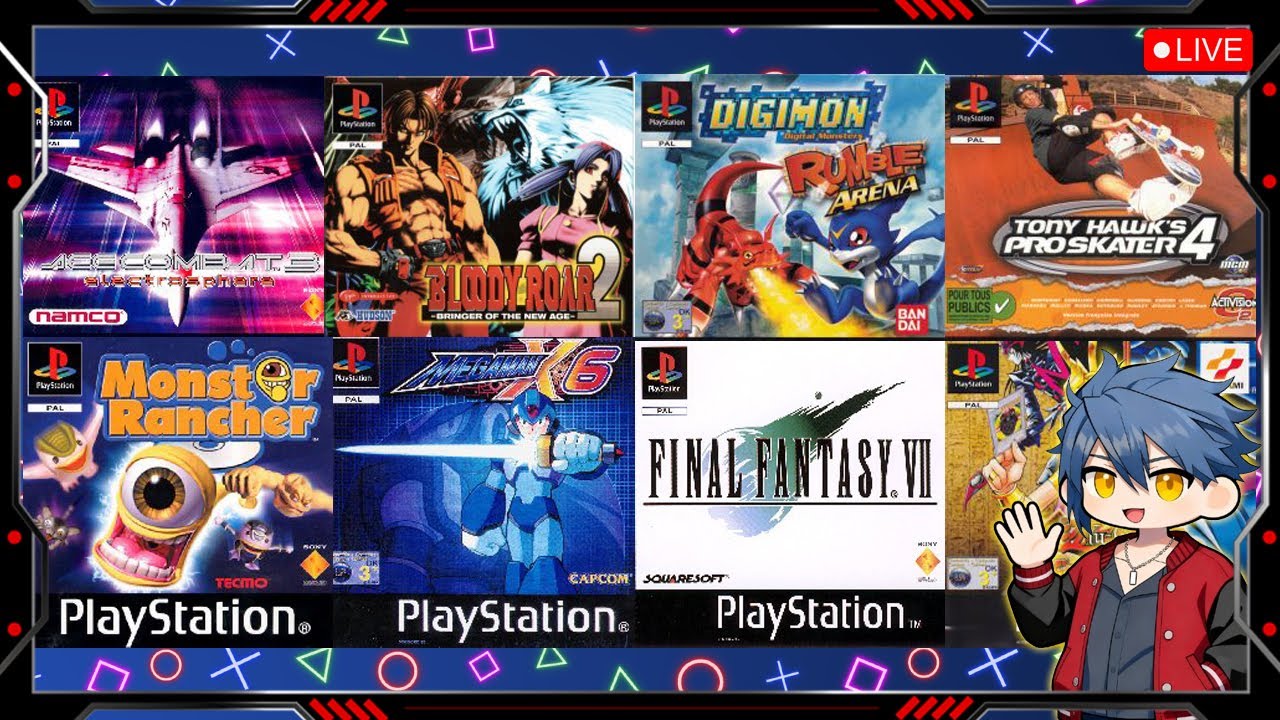 LAGI PENGEN MAIN GAME GAME JADUL PS1【NOSTALGIA】#playstation #oldgames #live #vtuber #gamejadul