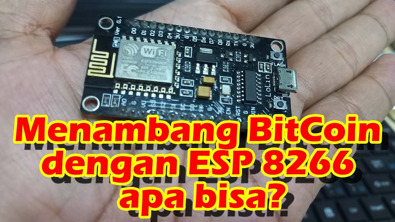 Mining BTC dengan ESP8266